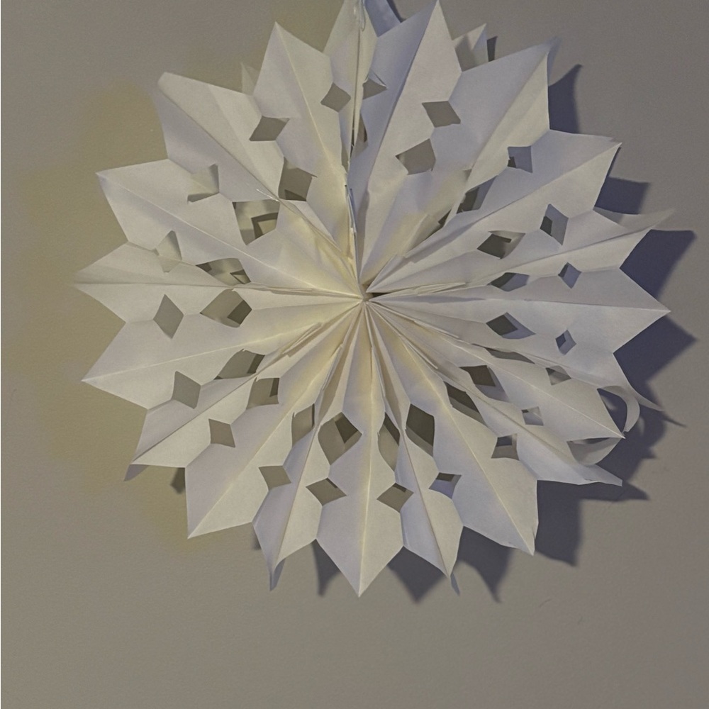 Handcrafted Hanging Snowflake - Picture 7 of 11